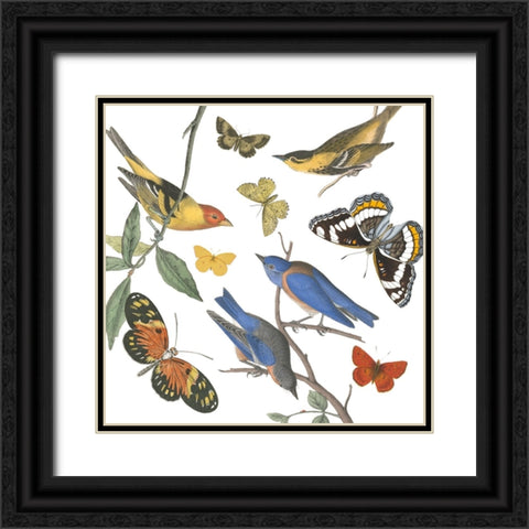 Natures Flight I No Ferns Black Ornate Wood Framed Art Print with Double Matting by Portfolio, Wild Apple