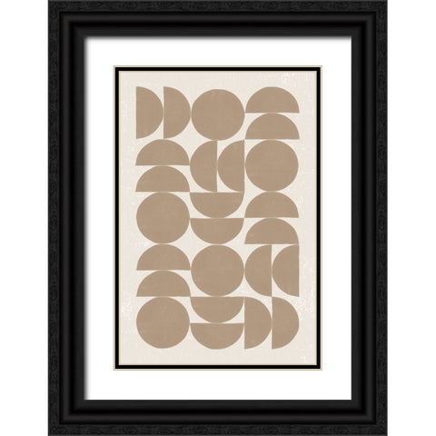 Make it Mod II v2 Black Ornate Wood Framed Art Print with Double Matting by Hershey, Moira