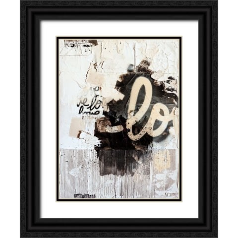 Almost in Love Black Ornate Wood Framed Art Print with Double Matting by Youngstrom, Kent