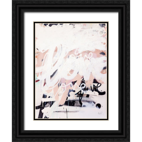 Love on Steroids Black Ornate Wood Framed Art Print with Double Matting by Youngstrom, Kent