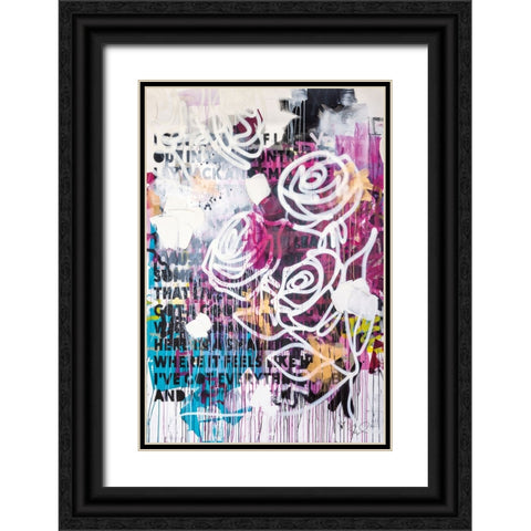 Ive Got Everything v2 Black Ornate Wood Framed Art Print with Double Matting by Youngstrom, Kent