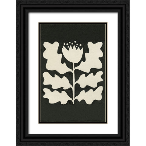 Delighted I Vertical Black Ornate Wood Framed Art Print with Double Matting by Hershey, Moira