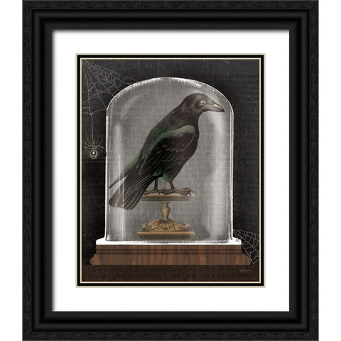 Apothecary Noir I Black Black Ornate Wood Framed Art Print with Double Matting by Schlabach, Sue