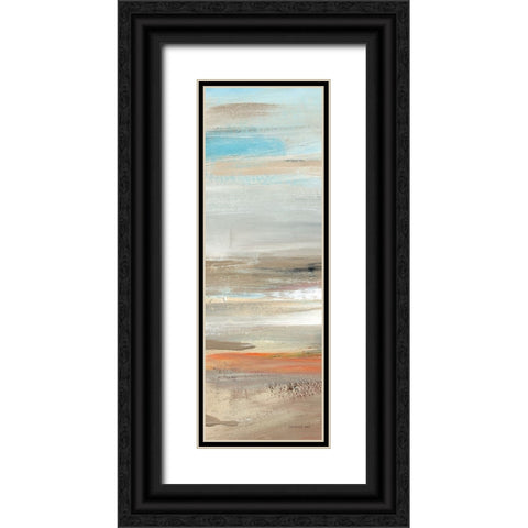 Earth II Black Ornate Wood Framed Art Print with Double Matting by Nai, Danhui