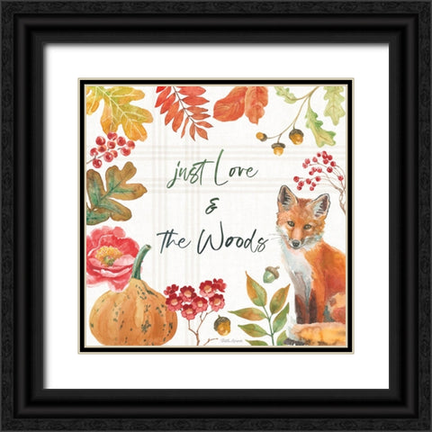 Wooded Harvest VII Black Ornate Wood Framed Art Print with Double Matting by Grove, Beth