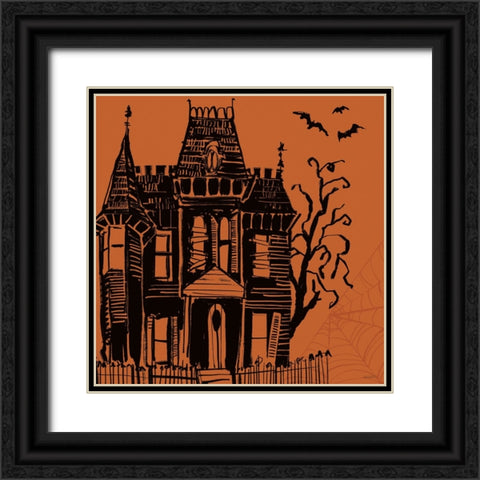 Haunted IV Black Ornate Wood Framed Art Print with Double Matting by Tavoletti, Anne