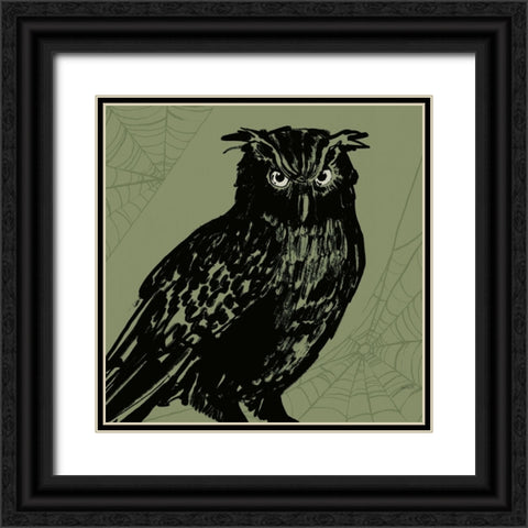 Haunted X Black Ornate Wood Framed Art Print with Double Matting by Tavoletti, Anne