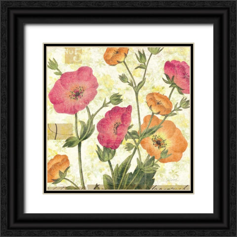 Reminiscence II Black Ornate Wood Framed Art Print with Double Matting by Schlabach, Sue