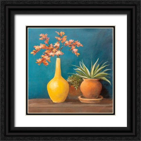 Richness of Life II Black Ornate Wood Framed Art Print with Double Matting by Purinton, Julia