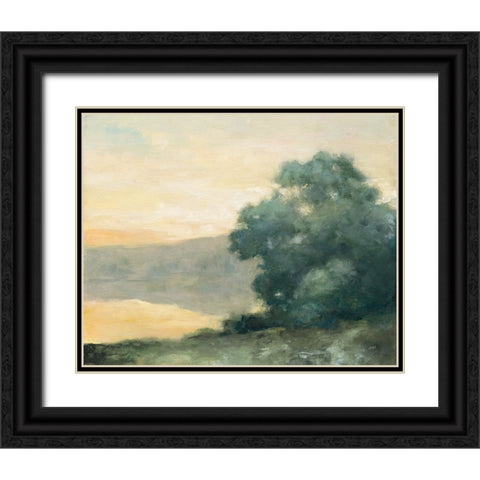 Thinking of Loire Neutral Black Ornate Wood Framed Art Print with Double Matting by Purinton, Julia
