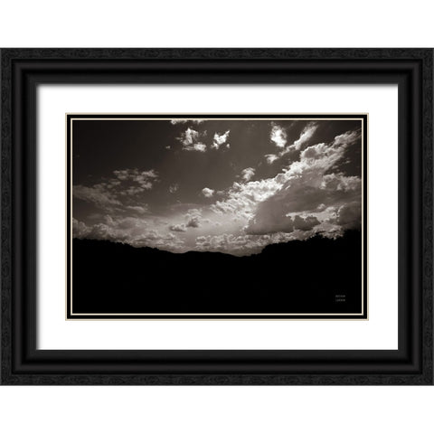 From Below Black Ornate Wood Framed Art Print with Double Matting by Larson, Nathan