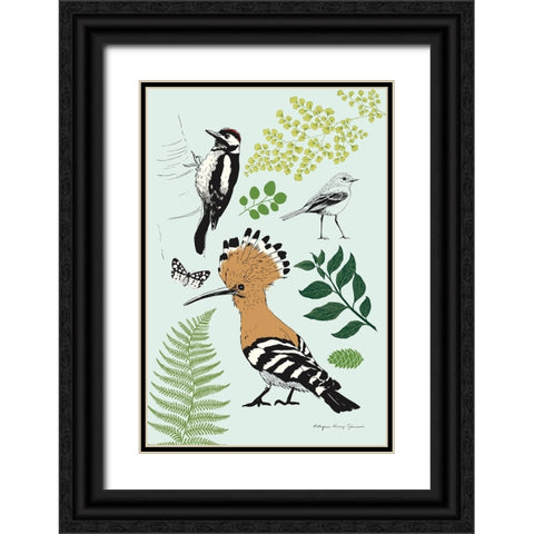 Nature Chart II Black Ornate Wood Framed Art Print with Double Matting by Kucwaj-Tybur, Kasia