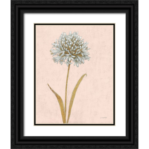 Shimmering Summer I Blush Crop Black Ornate Wood Framed Art Print with Double Matting by Wiens, James