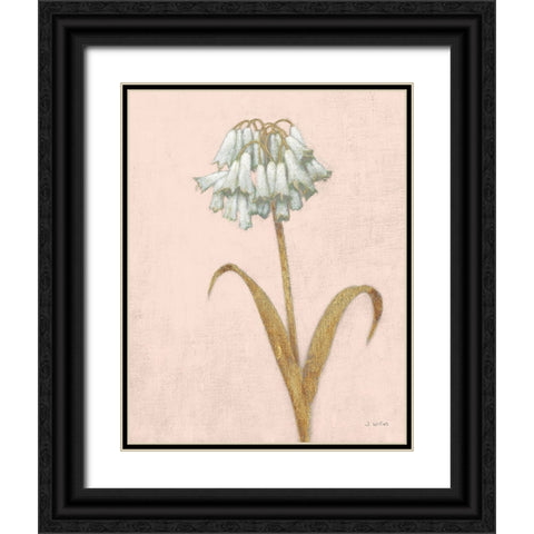 Shimmering Summer II Blush Crop Black Ornate Wood Framed Art Print with Double Matting by Wiens, James