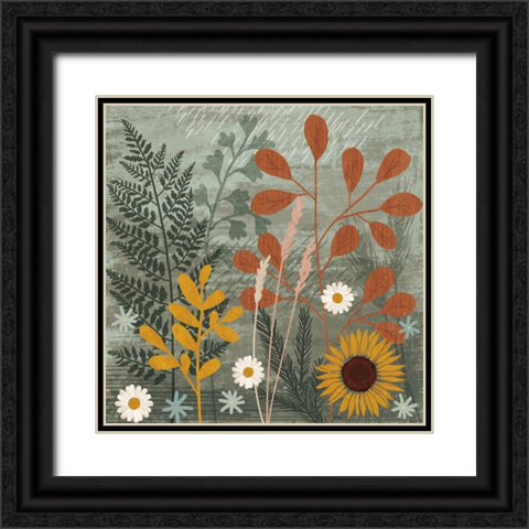 Harvest Craze II Black Ornate Wood Framed Art Print with Double Matting by Charron, Veronique