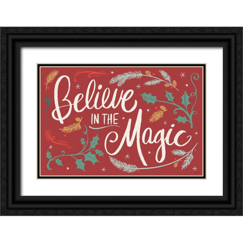 Seasonal Shades I Color Black Ornate Wood Framed Art Print with Double Matting by Tavoletti, Anne