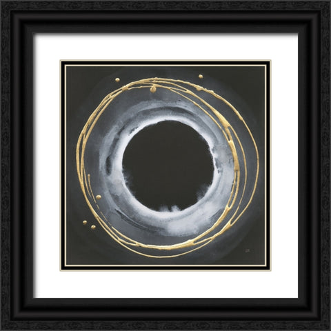 Eclipse I Black Ornate Wood Framed Art Print with Double Matting by Paschke, Chris