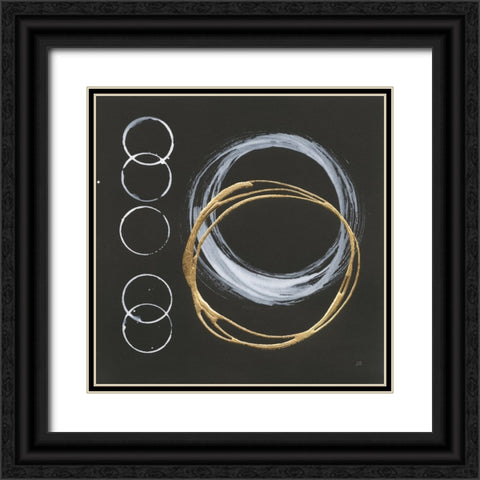 Imaging I Black Ornate Wood Framed Art Print with Double Matting by Paschke, Chris