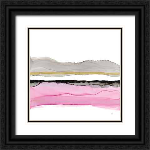 Iced Sherbetscape II Black Ornate Wood Framed Art Print with Double Matting by Paschke, Chris