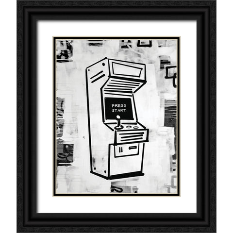 Arcade I Black Ornate Wood Framed Art Print with Double Matting by Youngstrom, Kent