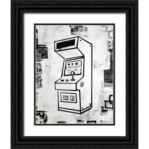 Arcade II Black Ornate Wood Framed Art Print with Double Matting by Youngstrom, Kent