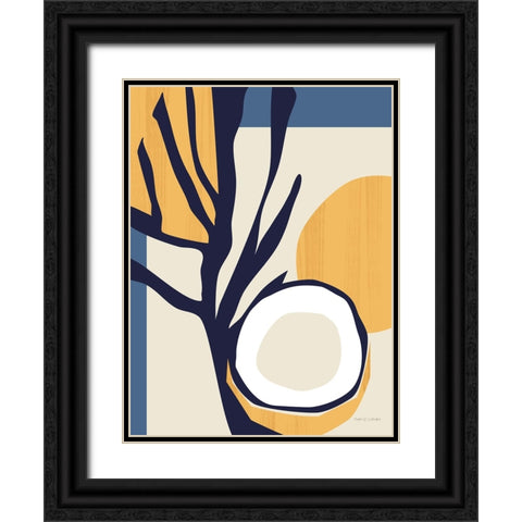 Coconut Tropicale v2 Black Ornate Wood Framed Art Print with Double Matting by Gallagher, Megan