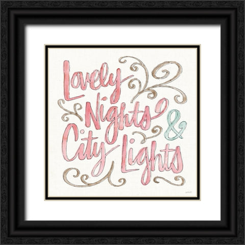 Vintage Travel VI Black Ornate Wood Framed Art Print with Double Matting by Tavoletti, Anne