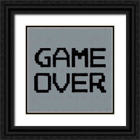 Gaming II Black Ornate Wood Framed Art Print with Double Matting by York, Leah