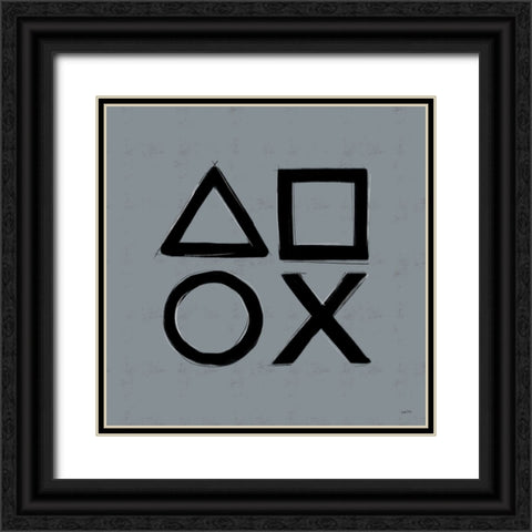 Gaming IV Black Ornate Wood Framed Art Print with Double Matting by York, Leah