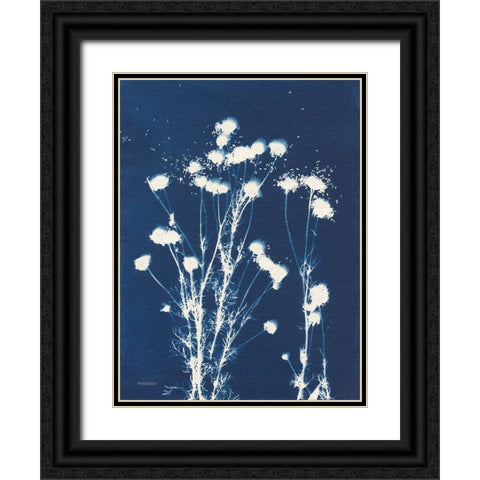 Alpine Flower VI Black Ornate Wood Framed Art Print with Double Matting by Ferguson, Kathy
