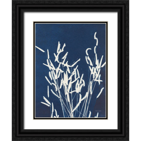 Ornamental Grass IV Black Ornate Wood Framed Art Print with Double Matting by Ferguson, Kathy