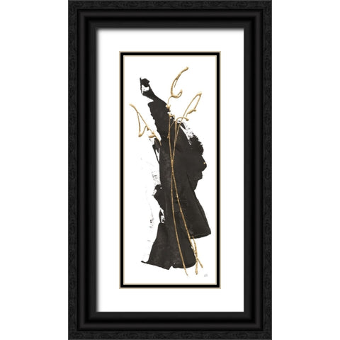 Instinct II Black Ornate Wood Framed Art Print with Double Matting by Paschke, Chris