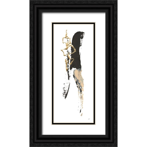 Instinct VI Black Ornate Wood Framed Art Print with Double Matting by Paschke, Chris