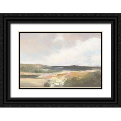 Dawn by the Water Neutral Black Ornate Wood Framed Art Print with Double Matting by Purinton, Julia