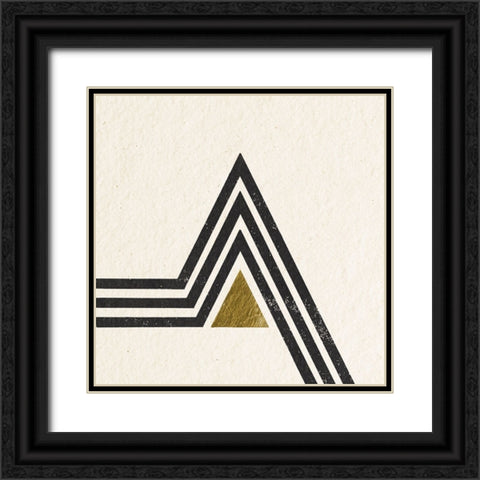 Path IV Black Ornate Wood Framed Art Print with Double Matting by Hershey, Moira