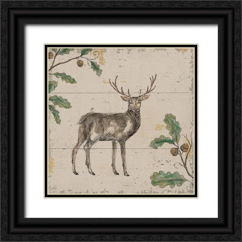 Wild and Beautiful V Color Black Ornate Wood Framed Art Print with Double Matting by Brissonnet, Daphne