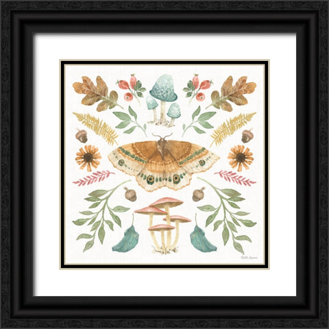 Forest Finds II Black Ornate Wood Framed Art Print with Double Matting by Grove, Beth