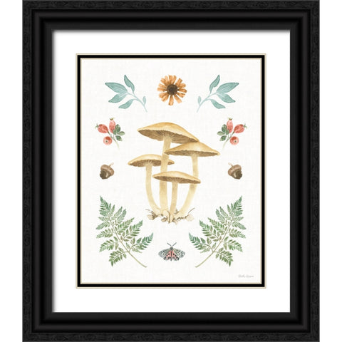 Forest Finds X Black Ornate Wood Framed Art Print with Double Matting by Grove, Beth