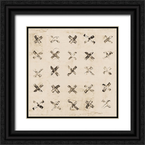 Dark XX Black Ornate Wood Framed Art Print with Double Matting by Mullan, Michael