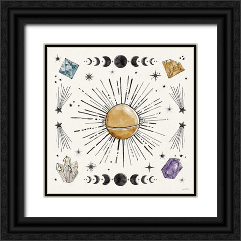 Mystic Moon VII Black Ornate Wood Framed Art Print with Double Matting by Tavoletti, Anne
