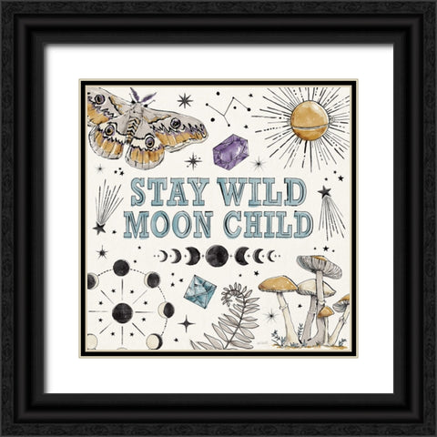 Mystic Moon IX Black Ornate Wood Framed Art Print with Double Matting by Tavoletti, Anne