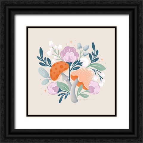Fantastic Fungi II Black Ornate Wood Framed Art Print with Double Matting by Graham, Gia