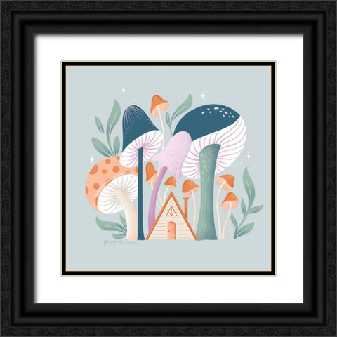 Fantastic Fungi VI Black Ornate Wood Framed Art Print with Double Matting by Graham, Gia