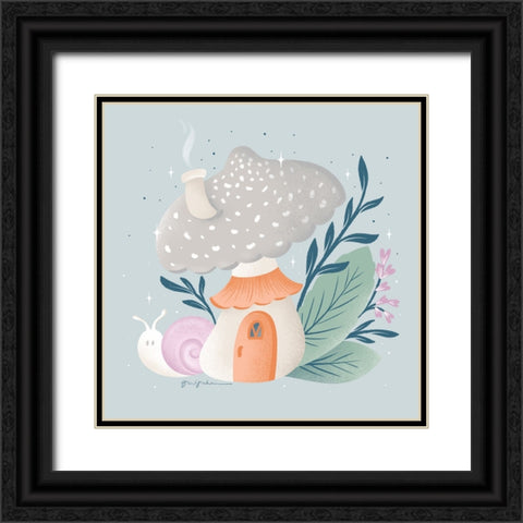 Fantastic Fungi VII Black Ornate Wood Framed Art Print with Double Matting by Graham, Gia