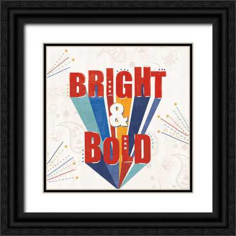 Sparkle and Shine V Black Ornate Wood Framed Art Print with Double Matting by Charron, Veronique