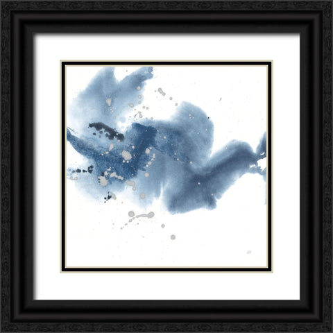 Connecting the Dots I Black Ornate Wood Framed Art Print with Double Matting by Paschke, Chris