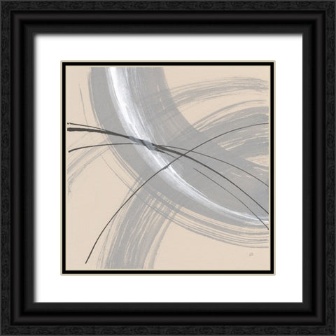Intersection III Black Ornate Wood Framed Art Print with Double Matting by Paschke, Chris