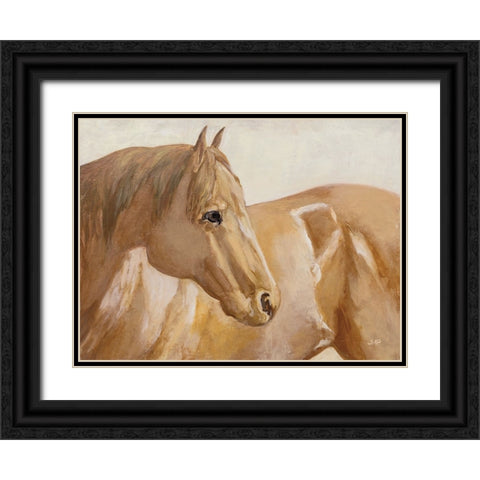 Morning Ride I Black Ornate Wood Framed Art Print with Double Matting by Purinton, Julia