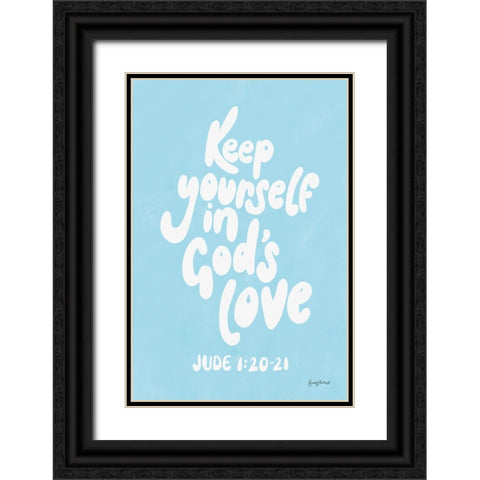 Good Words II Black Ornate Wood Framed Art Print with Double Matting by Thorns, Becky