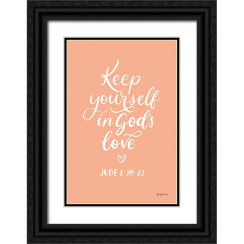 Good Words VI Black Ornate Wood Framed Art Print with Double Matting by Thorns, Becky